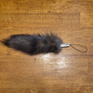 EUC Fendi Fox Fur Charm For Phone / Bag